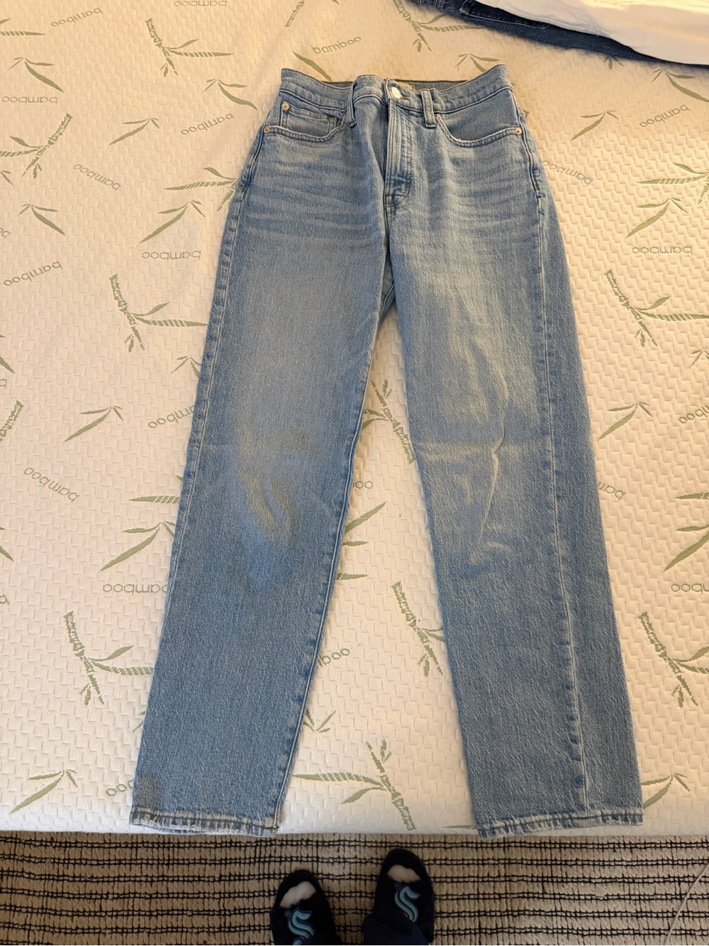 Madewell Light Blue Women's Straight-Leg Jeans